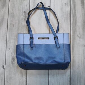 Damsel in Defense Women’s Heidi Way Two Tone Blue Concealed Carry Handbag